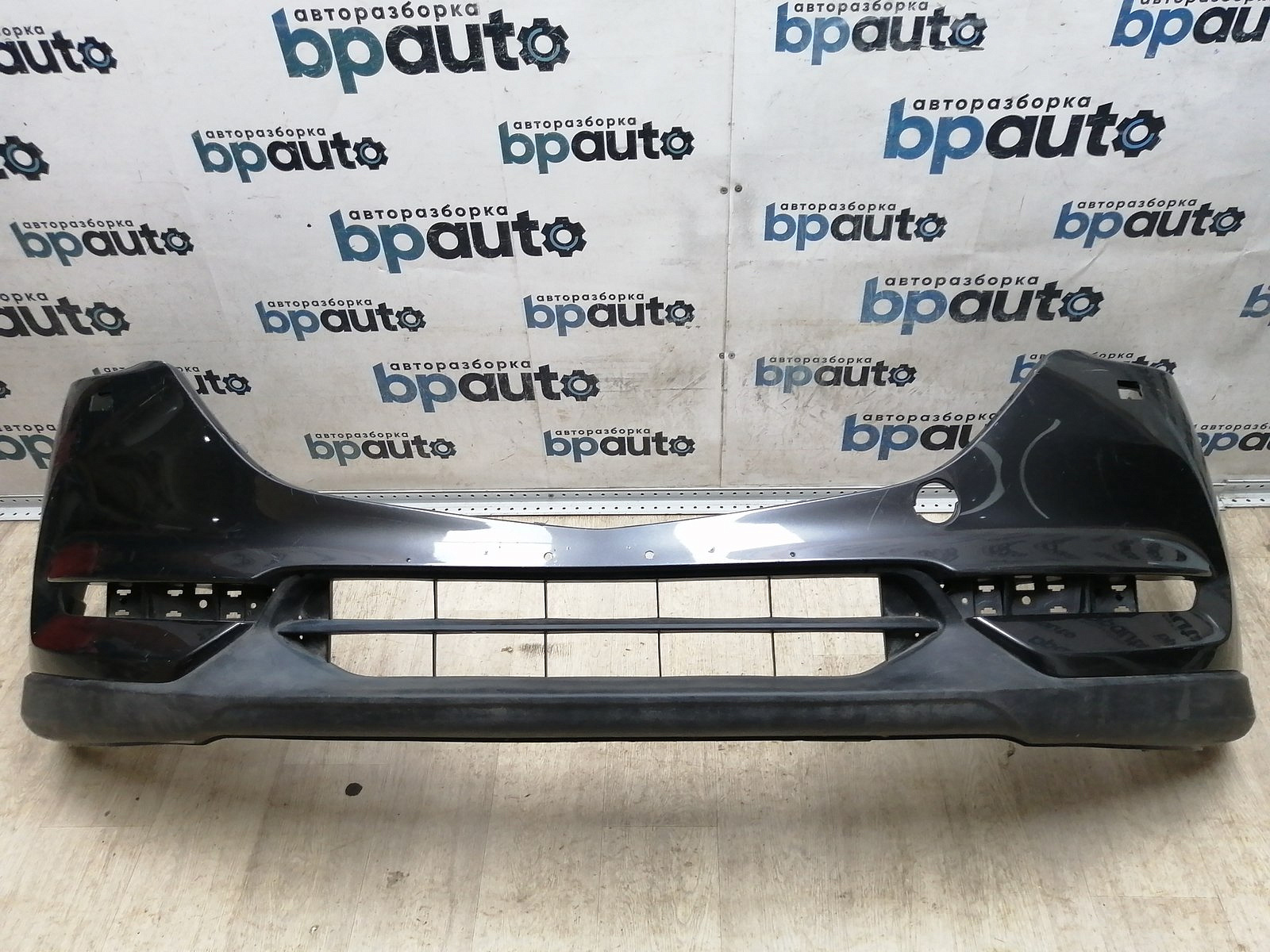 Пример детали Бампер передний; без паркт.; под омыват. (KB8A-50031); Mazda CX-5 II (2017-2021) /BA000214/ БУ; Оригинал; Р1, Мелкий дефект; 