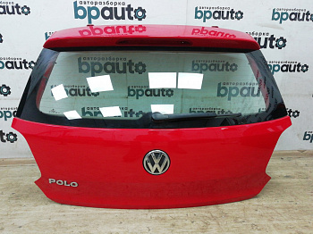 Пример детали Крышка багажника (6R6827025C); Volkswagen Polo V Hatchback (2009-2013) /AA022286/ БУ; Оригинал; Р0, Хорошее; 