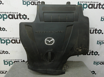 Фотография детали AA003572; Накладка декоративная на двигатель (L33E1356ZE) для Mazda CX-7/БУ; Оригинал; Р1, Мелкий дефект; . Фото номер 1