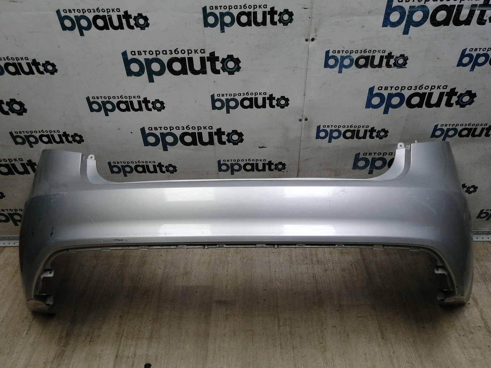 Пример детали Бампер задний; без паркт. (86611-4Y000); Kia Rio III Sedan (2011- 2015) /AA046119/ БУ; Оригинал; Р1, Мелкий дефект; ДхШхВ 1,85х0,73х0,57; 