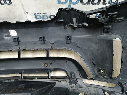 AA046068; Бампер передний; под паркт.; под омыват. (HY32-17F003-AAW) для Land Rover Discovery V L462 (2017 - 2020)/БУ; Оригинал; Р1, Мелкий дефект; 