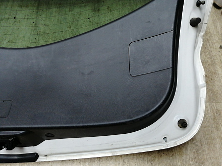 AA045283; Крышка багажника (BBY1-6202X) для Mazda 3 BL/БУ; Оригинал; Р0, Хорошее; (34K) Белый перламутр