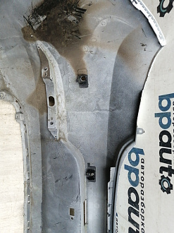 AA045616; Бампер задний; под паркт. (86611-4L700) для Hyundai Solaris I рест. HB (2014- 2016)/БУ; Оригинал; Р1, Мелкий дефект; 