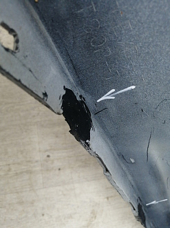 BA000179; Бампер передний; без паркт.; под омыват. (52119-05190) для Toyota Avensis/БУ; Оригинал; Р2, Удовлетворительное; 