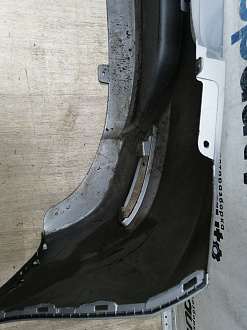 AA045613; Бампер задний; без паркт. (86611-4L200) для Hyundai Solaris I HB (2010- 2014)/БУ; Оригинал; Р1, Мелкий дефект; 