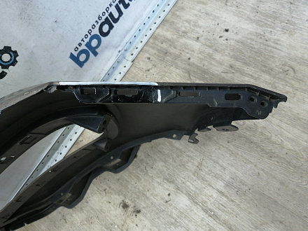 AA044831; Бампер передний; без паркт.; без омыват. (86511-2W000) для Hyundai Santa Fe III (2012 - 2015)/БУ; Оригинал; Р1, Мелкий дефект; 