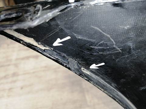 Фотография детали AA045385; Бампер задний; под паркт. (85022-9NC0H) для Infiniti QX60 рест. (2016 -2020)/БУ; Оригинал; Р1, Мелкий дефект; . Фото номер 10