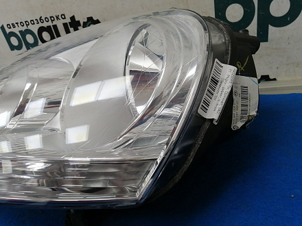 AA025065; Фара галоген левая, Светлый отраж. (1K6941005P) для Volkswagen/БУ; Оригинал; Р1, Мелкий дефект; 