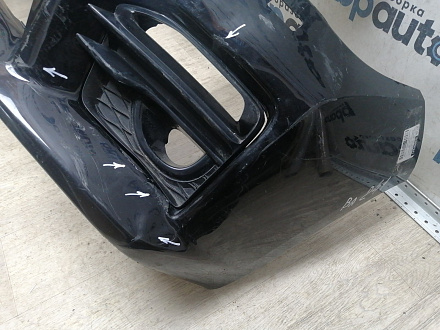 BA000241; Бампер передний; под паркт.; под омыват. (62022-4HD0H) для Infiniti Q50 (2013-2017)/БУ; Оригинал; Р2, Удовлетворительное; 