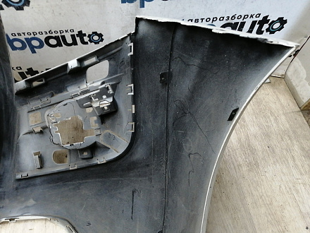 AA044867; Бампер передний; без паркт.; под омыват. (9684345077) для Peugeot 3008 I (2009-2013)/БУ; Оригинал; Р1, Мелкий дефект; 