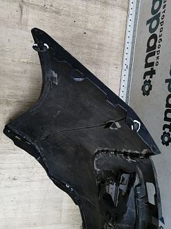 AA044866; Бампер передний; без паркт.; под омыват. (9684345077) для Peugeot 3008 I (2009-2013)/БУ; Оригинал; Р2, Удовлетворительное; 