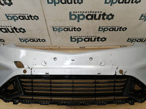 Фотография детали AA041213; Бампер передний; под паркт.; без омыват. (6600248426) для Geely Coolray I (2020 -2023)/БУ; Неоригинал; Р1, Мелкий дефект; . Фото номер 4