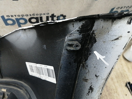 BA000257; Бампер передний, S-line; без паркт.; под омыват. (8R0 807 437 AC) для Audi Q5 I рест. (2012-2017)/БУ; Оригинал; Р1, Мелкий дефект; 