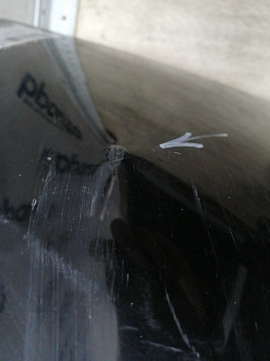 BA000215; Бампер передний; без паркт.; под омыват. (62022-4HB0H) для Infiniti Q50 (2013-2017)/БУ; Оригинал; Р1, Мелкий дефект; 