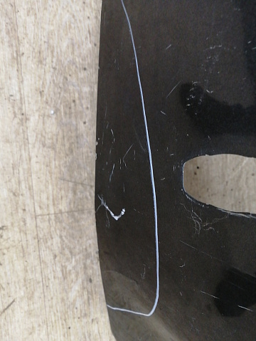 Фотография детали AA033140; Крыло переднее левое (BBM452211B) для Mazda 3 BL/БУ; Оригинал; Р3, Под восстановление; . Фото номер 11