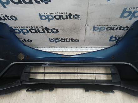 AA045774; Бампер передний; без паркт.; под омыват. (KD45-50031) для Mazda CX-5/БУ; Оригинал; Р1, Мелкий дефект; 