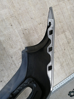 AA045303; Бампер передний; под паркт.; под омыват. (51117178068) для BMW 5 серия Е60 Е61/БУ; Оригинал; Р1, Мелкий дефект; 