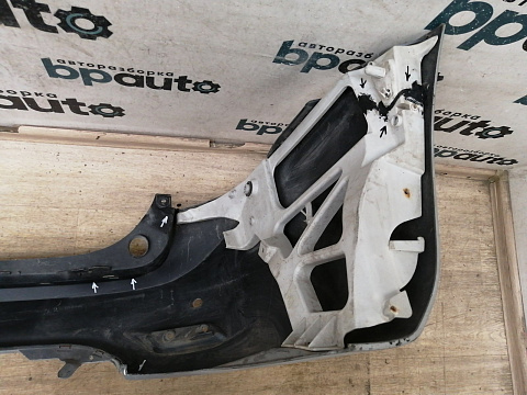 Фотография детали AA040733; Бампер задний; под паркт. (8M51-N17906-A) для Ford Focus II Wagon рест. (2007- 2011)/БУ; Оригинал; Р1, Мелкий дефект; . Фото номер 13