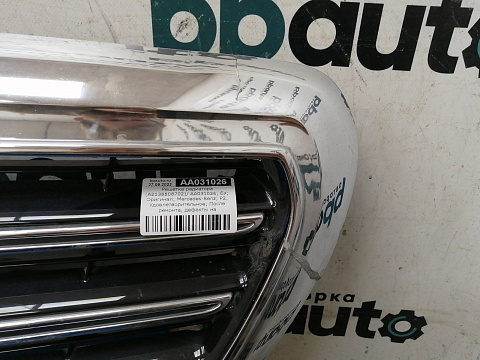 Фотография детали AA031026; Решетка радиатора (A2138808702) для Mercedes-Benz E-klasse W213 S213/БУ; Оригинал; Р2, Удовлетворительное; . Фото номер 5