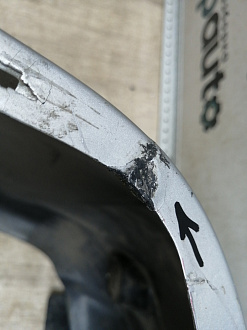 AA045245; Бампер задний; без паркт. (52159-12A30) для Toyota Corolla 150 (2006-2009)/БУ; Оригинал; Р2, Удовлетворительное; 