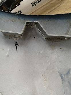 AA037285; Бампер задний; без паркт. (13266587) для Opel Astra J HB 5D (2010 - 2012)/БУ; Оригинал; Р1, Мелкий дефект; 