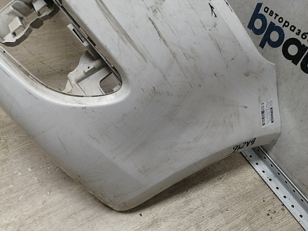 BA000246; Бампер передний; без паркт.; под омыват. (5M0807221N) для Volkswagen Golf Plus II (2009-2014)/БУ; Оригинал; Р2, Удовлетворительное; 