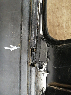 AA040482; Бампер задний; под паркт. (A1648856725) для Mercedes-Benz M-klasse II (W164) (2008-2011)/БУ; Оригинал; Р1, Мелкий дефект; 