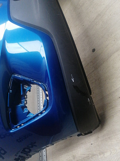 AA045774; Бампер передний; без паркт.; под омыват. (KD45-50031) для Mazda CX-5/БУ; Оригинал; Р1, Мелкий дефект; 