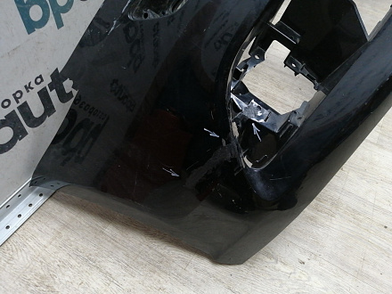 AA045630; Бампер передний; под паркт.; под омыват. (4G0 807 437) для Audi A6 C7/БУ; Оригинал; Р1, Мелкий дефект; 