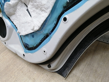 AA045204; Дверь задняя правая, под расширитель, Long (67003-42110) для Toyota Rav4/БУ; Оригинал; Р0, Хорошее; (070) Белый перламутр 3х. сл.