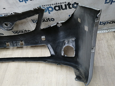 AA046613; Бампер передний; без паркт.; под омыват. (52119-12C70) для Toyota Corolla 150 рест. (2010-2013)/БУ; Оригинал; Р2, Удовлетворительное; 