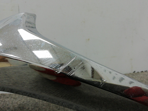Фотография детали AA003387; Хром решетки радиатора правый (G46L507J1) для Mazda 6 III (GJ) рест. (2015-2018)/БУ; Оригинал; Р1, Мелкий дефект; . Фото номер 2
