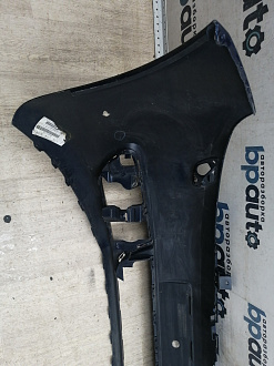 AA045789; Бампер передний; без паркт.; под омыват. (5M0807221N) для Volkswagen Golf Plus II (2009-2014)/БУ; Оригинал; Р2, Удовлетворительное; 