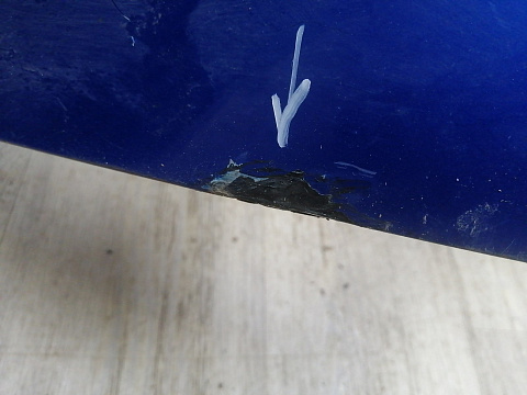 Фотография детали AA046254; Бампер передний; без паркт.; без омыват. (86511-K0000) для Kia Soul III (2019-2022)/БУ; Оригинал; Р1, Мелкий дефект; . Фото номер 10