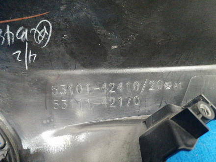 AA029983; Решетка радиатора (53101-42411) для Toyota Rav4 40 рест. (2015 — 2019)/БУ; Оригинал; Р2, Удовлетворительное; 