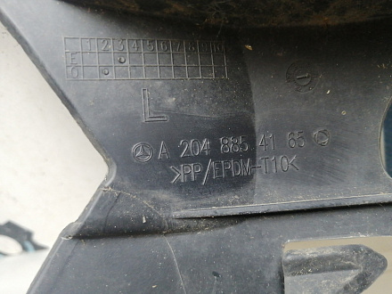 AA045497; Кронштейн , каркас переднего бампера левый (A2048854165) для Mercedes-Benz C-klasse III рест. (W204) (2011-2015)/БУ; Оригинал; Р0, Хорошее; 