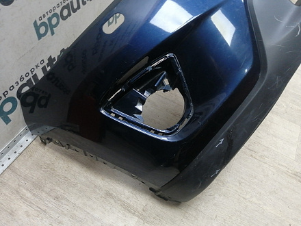 AA045909; Бампер передний; без паркт.; под омыват. (KD45-50031) для Mazda CX-5/БУ; Оригинал; Р1, Мелкий дефект; 