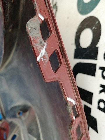 Фотография детали AA043302; Бампер передний - левая часть; под паркт.; под омыват. (8R0 807 437) для Audi Q5 I (2008-2012)/БУ; Оригинал; Р1, Мелкий дефект; . Фото номер 5