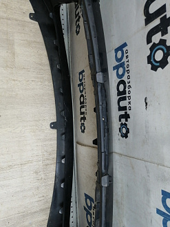 AA046169; Бампер передний; без паркт.; без омыват. (86511-H0000) для Kia Rio IV Sedan (2017- 2020)/БУ; Оригинал; Р1, Мелкий дефект; 