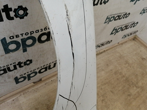 Фотография детали AA042514; Крыло переднее левое (GX63-16145-AC) для Jaguar XF II (2016-2020)/БУ; Оригинал; Р3, Под восстановление; . Фото номер 7