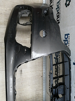BA000167; Бампер передний; под паркт.; под омыват. (4G0 807 437) для Audi A6 C7/БУ; Оригинал; Р1, Мелкий дефект; 