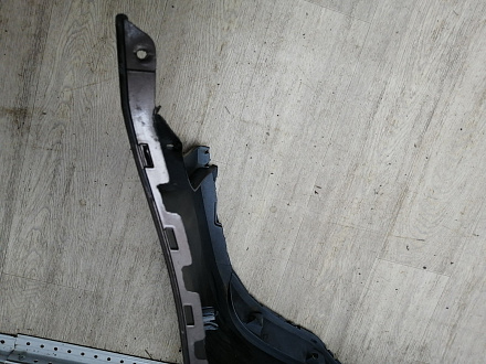 AA046226; Бампер задний; под паркт. (1T0807417K) для Volkswagen Touran II (2010-2015)/БУ; Оригинал; Р1, Мелкий дефект; 