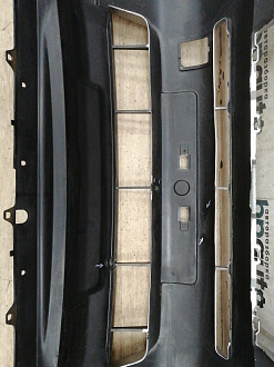 AA036389; Бампер передний; без паркт.; под омыват. (62022-JG44H) для Nissan X-Trail II (T31) (2007-2011)/БУ; Оригинал; Р1, Мелкий дефект; 