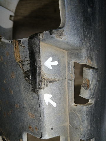 Фотография детали AA045389; Бампер передний; под паркт.; без омыват. (ANJ93404) для Cadillac Escalade IV (2014-2020)/БУ; Оригинал; Р2, Удовлетворительное; . Фото номер 34