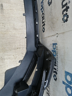 AA045643; Бампер передний; без паркт.; под омыват. (8K0 807 437 A) для Audi A4 B8/БУ; Оригинал; Р1, Мелкий дефект; 