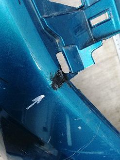 AA045371; Бампер передний; без паркт.; без омыват. (71711-54P) для Suzuki Vitara II (2014 — 2019)/БУ; Оригинал; Р2, Удовлетворительное; 