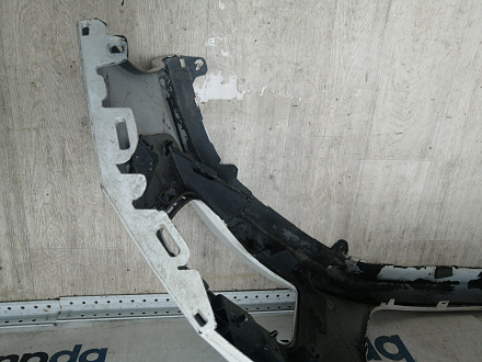 AA045944; Бампер передний; без паркт.; без омыват. (9674576177) для Peugeot 308 I рест. (2011-2015)/БУ; Оригинал; Р2, Удовлетворительное; 