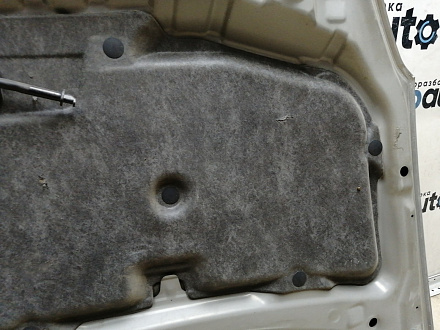 AA045121; Капот (65100-4AA8A) для Nissan Almera III (G15) (2012-2018)/БУ; Оригинал; Р0, Хорошее; 