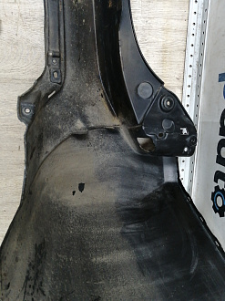 AA044862; Бампер задний; без паркт. (6410D125) для Mitsubishi Pajero Sport III (2015-2020)/БУ; Оригинал; Р1, Мелкий дефект; 