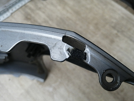 BA000229; Бампер передний; под паркт.; под омыват. (5G0807221) для Volkswagen Golf/БУ; Оригинал; Р1, Мелкий дефект; 